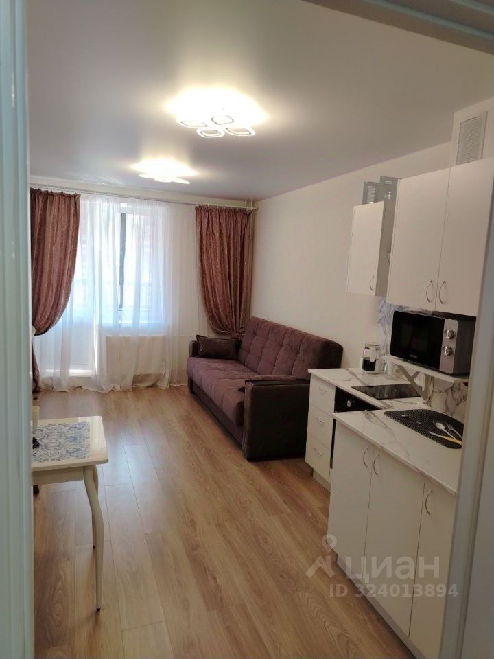 Аренда студии Колпино, улица Севастьянова, 32к2