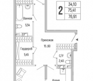 Продажа квартир в ЖК Ильинское-Усово п., Новорижское ш.,  к. 1