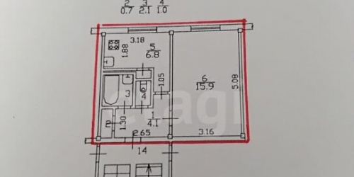 1-комн квартира ул Народная,  д. 46