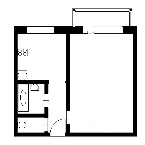 Продажа 1-комн квартиры на вторичном рынке улица Куусинена, 6К1