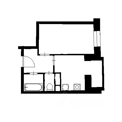 Продажа 1-комн квартиры на вторичном рынке Опалиха мкр, улица Пришвина, 14