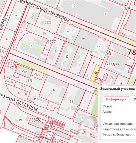 Продажа земли Верхний 5-й пер