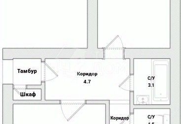 2-комн квартира Петергоф, Суворовская улица, 5к3