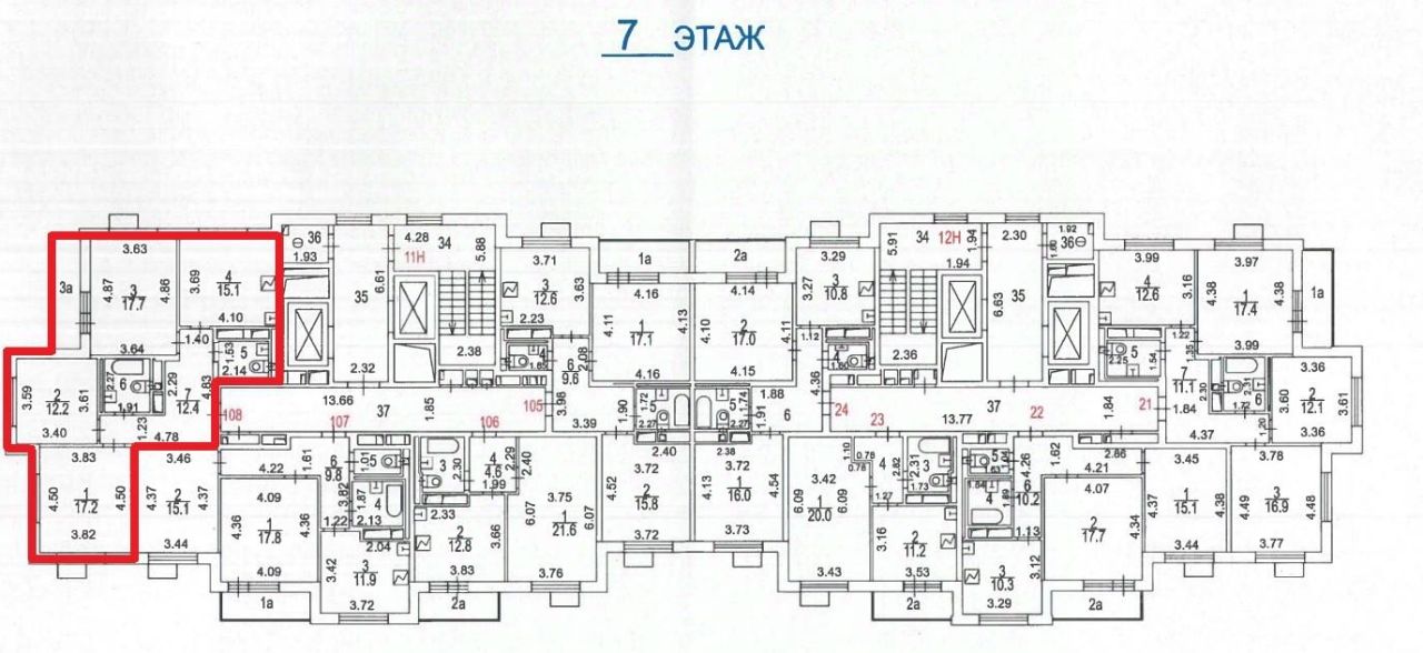 Продажа 3-комн квартиры на вторичном рынке Балаклавский проспект, 17