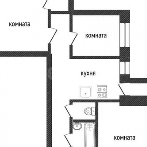 3-комн квартира Кириши г, Героев пр-кт,  д. 17