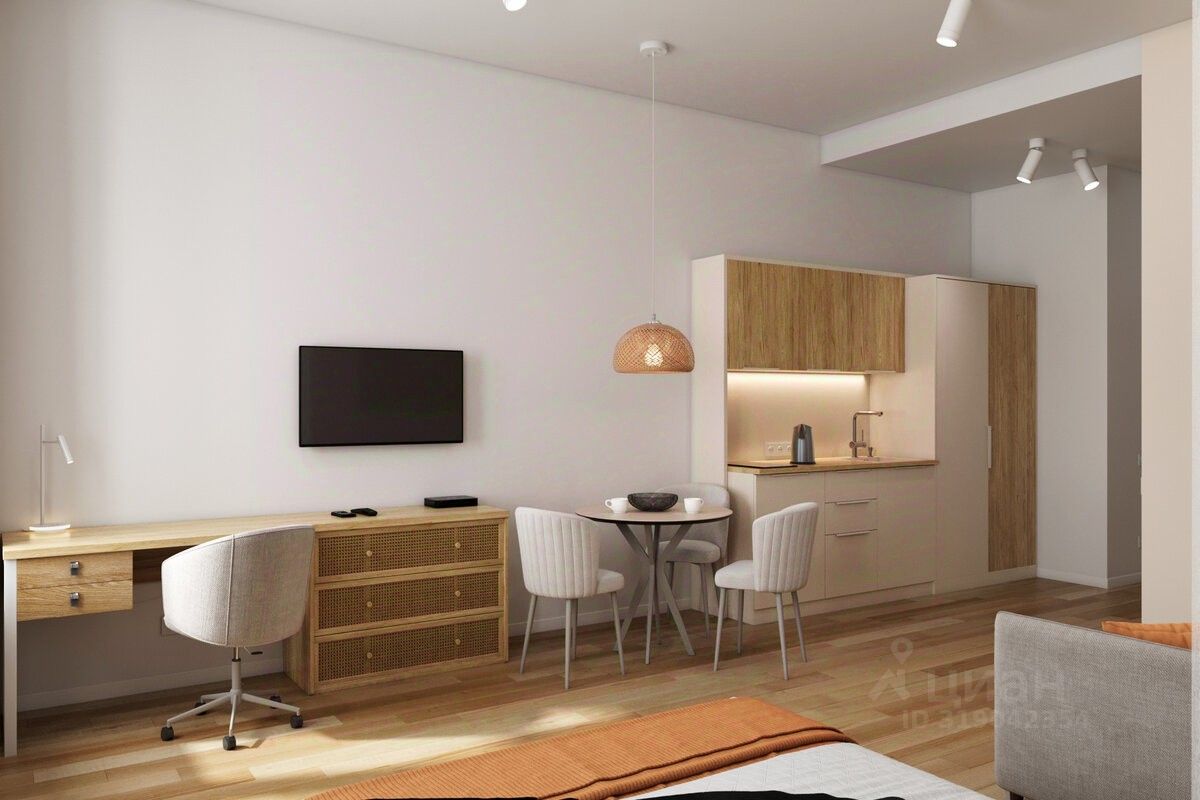 Продажа студии улица Смолячкова, 17к2