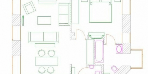 2-комн квартира улица Остоженка,  д. 1/9