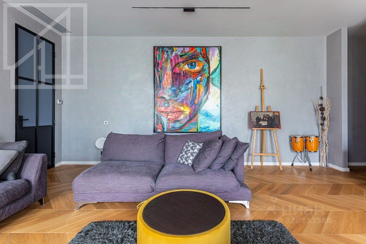 Аренда 3-комн квартиры на вторичном рынке Спасопесковский переулок, 3/1С1