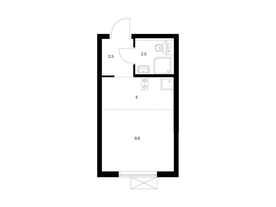 Продажа студии Котельники, мкр. Белая Дача, корп. 10