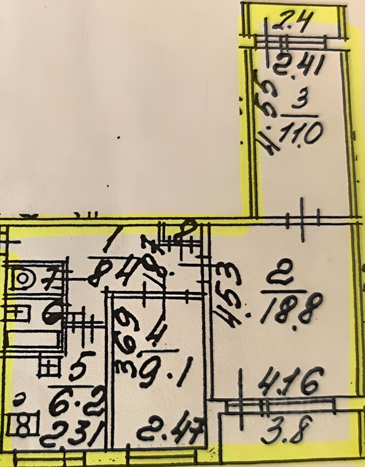 Продажа 3-комн квартиры на вторичном рынке проспект Королева, 42К1