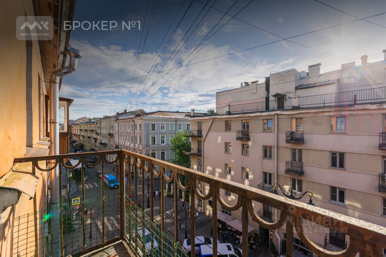 Продажа 3-комн квартиры на вторичном рынке улица Рубинштейна, 14