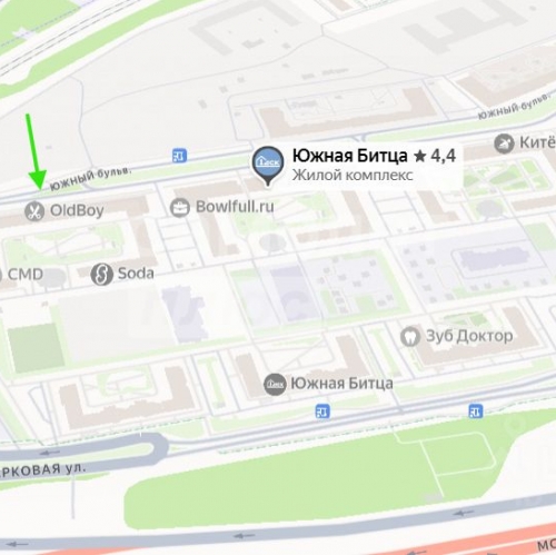 Помещение свободного назначения Битца, Южный бульвар