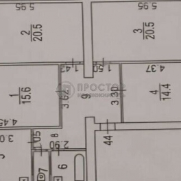 Продажа 4-комн квартиры на вторичном рынке ул Годовикова,  д. 5