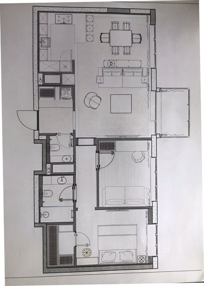 Продажа 3-комн квартиры на вторичном рынке Ореховый бульвар, 24к2