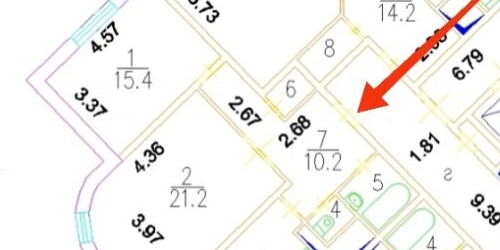 2-комн квартира улица Авиаконструктора Миля, 26