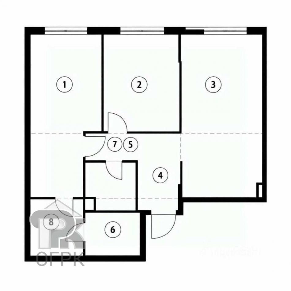 Продажа 3-комн квартиры на вторичном рынке Петра Кончаловского улица,  д. 5