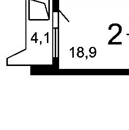 Аренда 2-комн квартиры на вторичном рынке улица Верхние Поля, 14К1