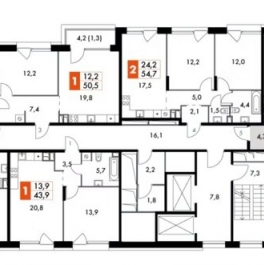 Продажа 3-комн квартиры на вторичном рынке ул Снежная,  д. 22,  к. 3