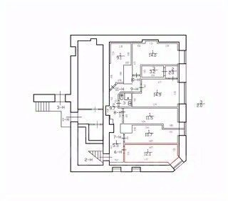 Продажа офиса Советская 7-я ул,  д. 21