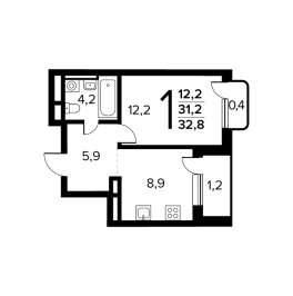 Продажа 1-комн квартиры в новостройке Десёновское пос., Калужское ш., к. 6.6 Продажа 1-комн квартиры в новостройке Десёновское пос., Калужское ш., к. 6.6
