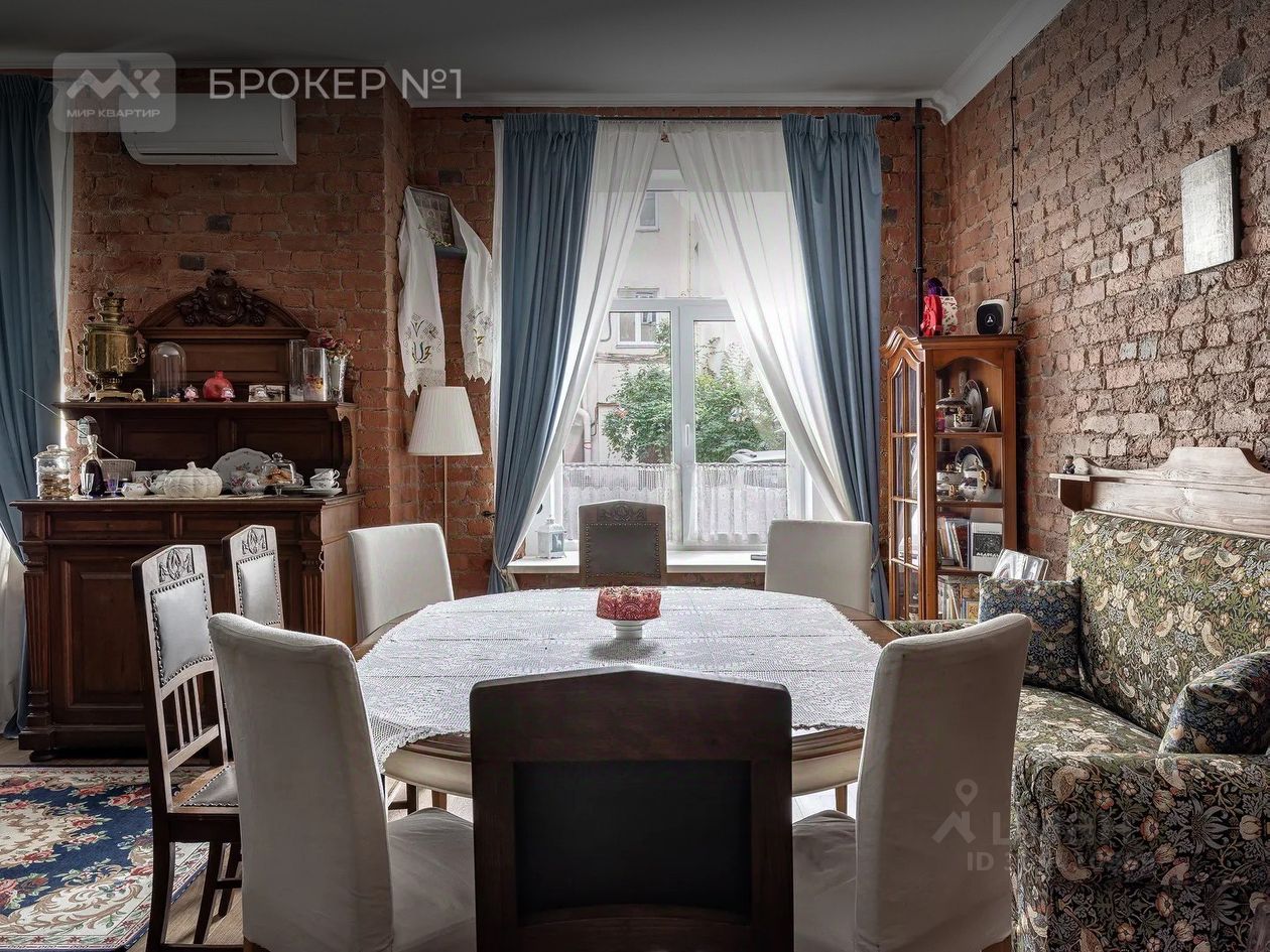 Продажа 4-комн квартиры на вторичном рынке Саперный переулок, 12