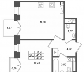 Продать Квартиры в новостройке Санкт-Петербург г., 26-я линия В.О.   1