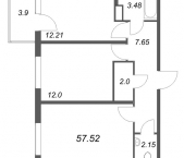 Продать Квартиры в новостройке Стрельна п., Будённого пр-кт   5.5