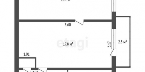 3-комн квартира Аэродромная улица,  д. 3