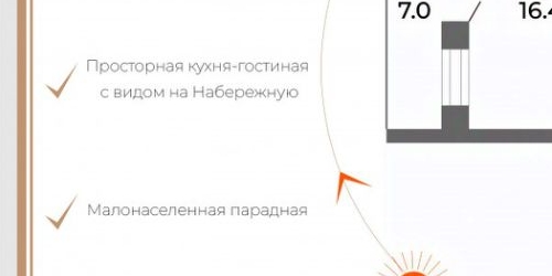 3-комн квартира улица Глухая Зеленина, 6