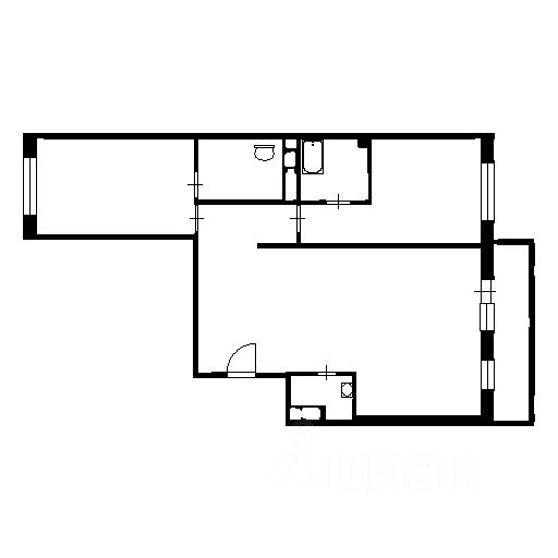 Продажа 2-комн квартиры на вторичном рынке Ждановская улица, 45