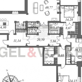 Продажа 4-комн квартиры на вторичном рынке Санаторная аллея,  д. 3