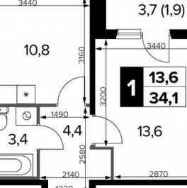 Продажа 1-комн квартиры на вторичном рынке Дмитровское ш,  д. 71А