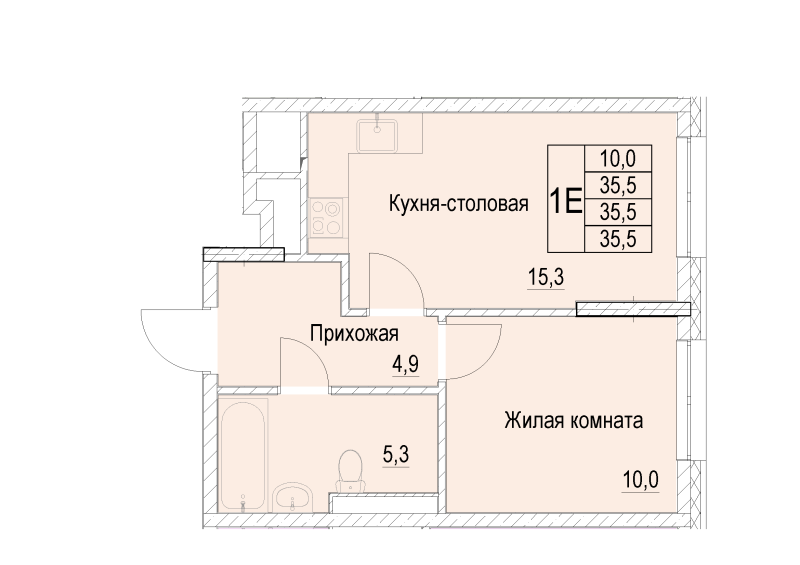 Продажа 1-комн квартиры в новостройке Мытищи г., Академика Каргина ул.,  к. 5