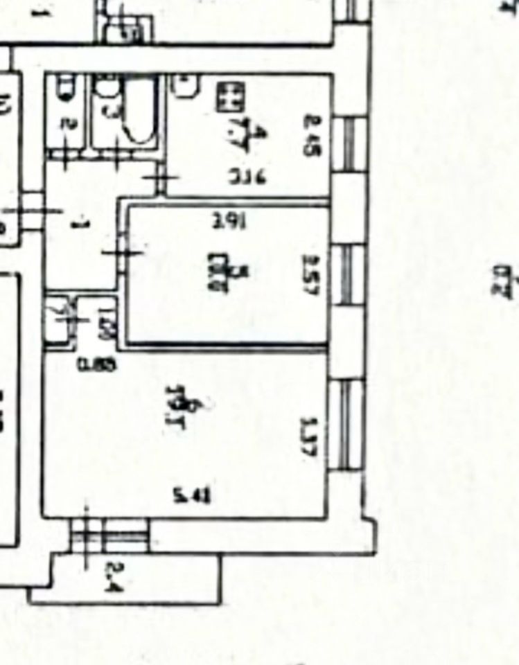 Продажа 2-комн квартиры на вторичном рынке Пушкин, Красносельское шоссе, 19