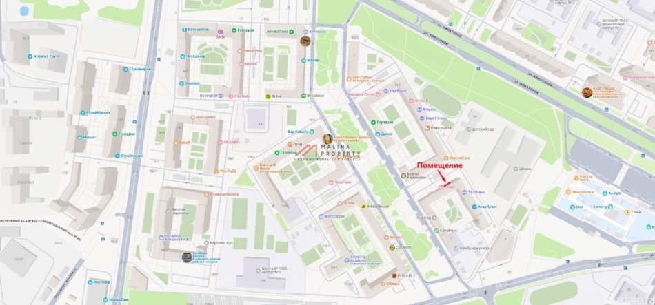 Аренда торгового помещения Юлиана Семёнова ул,  д. 8 к1