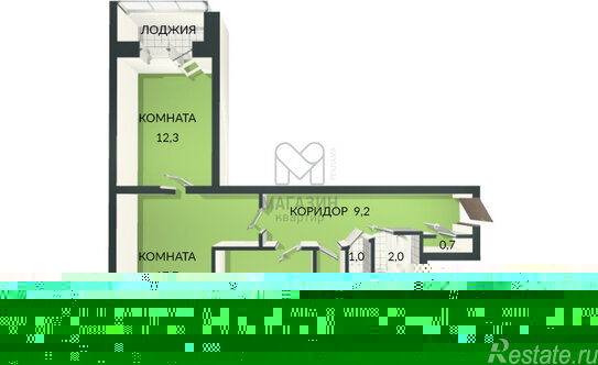 Продажа 2-комн квартиры на вторичном рынке Рябовское шоссе,  д. 117 к3
