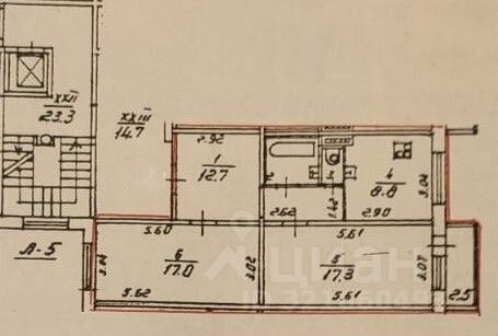 Продажа 2-комн квартиры на вторичном рынке улица Ильюшина, 2
