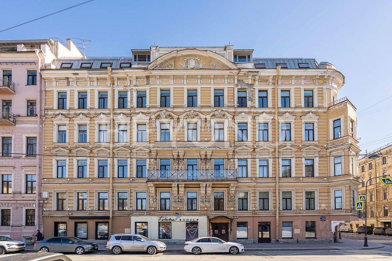 Продажа 3-комн квартиры на вторичном рынке Итальянская улица, 14/16