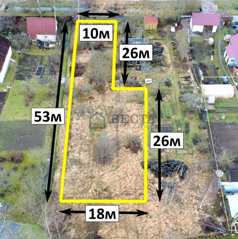 Продажа земли пос. Кобралово, улица Строительная, 18