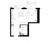 Продать Квартиры в новостройке ш. Алтуфьевское, корп.1.1   