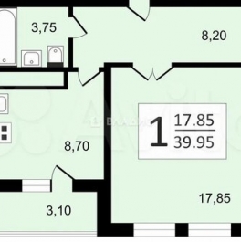 Продажа 1-комн квартиры на вторичном рынке ул Рождественская,  д. 8