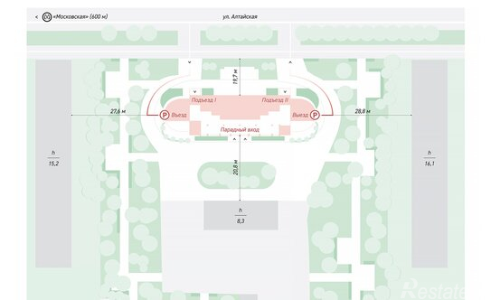 Продажа 2-комн квартиры на вторичном рынке Алтайская улица,  д. 43