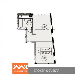 Продажа 1-комн квартиры в новостройке 9-я Советская ул,  д. 17