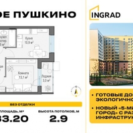 Продажа 1-комн квартиры на вторичном рынке Пушкино г, Александра Меня ул