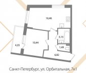 Продать Квартиры вторичка ул Орбитальная  7 1 стр 1