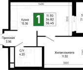 Продать Квартиры в новостройке Новосаратовка д., Первых ул.   5.1