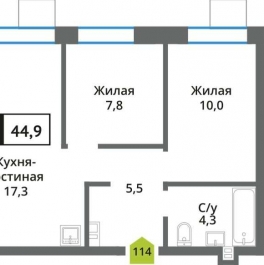 Продажа 2-комн квартиры в новостройке Красногорск, Московская область, Красногорск, мкрн. Опалиха