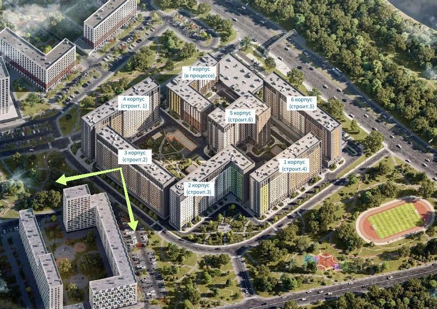 Продажа 1-комн квартиры на вторичном рынке Березовая аллея, 19к3
