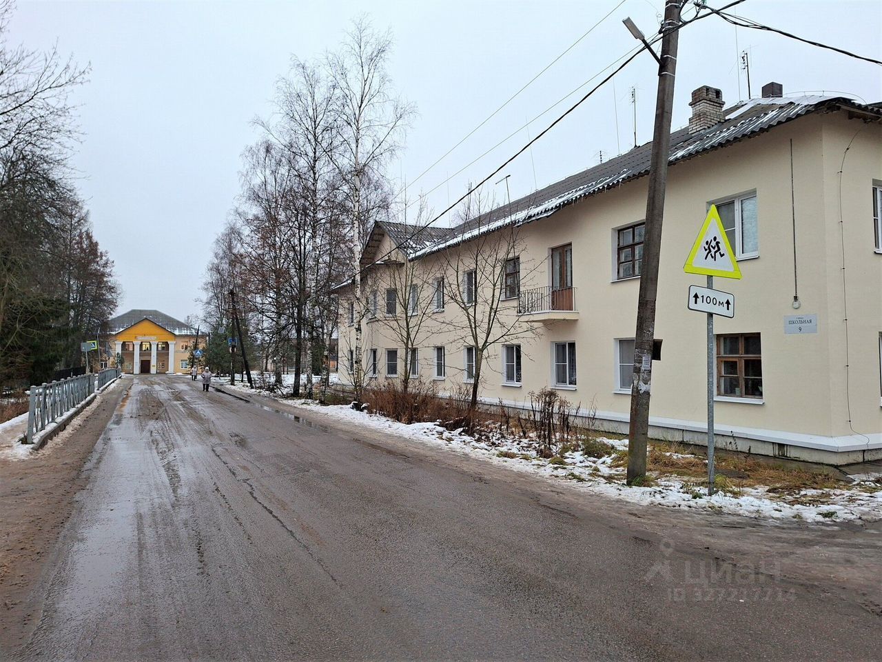 Продажа 3-комн квартиры на вторичном рынке Рябово городской поселок, улица Школьная, 9