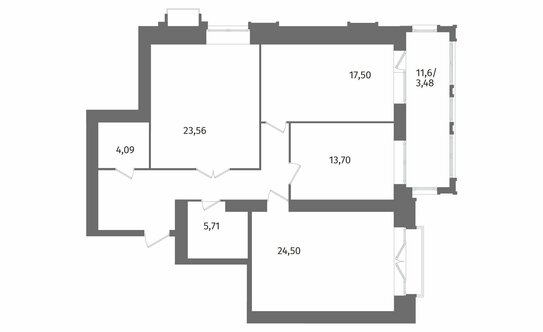 Продажа 3-комн квартиры на вторичном рынке Лиственная улица,  д. 20 к2 с1